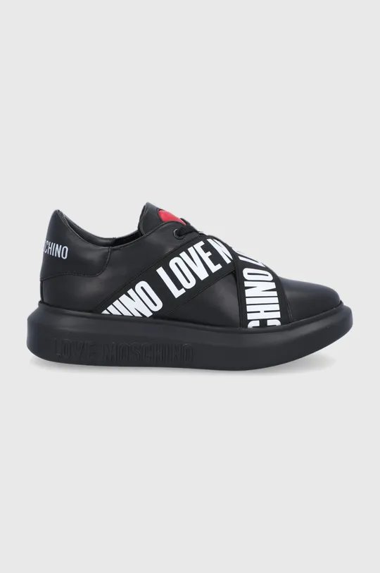 fekete Love Moschino cipő Női