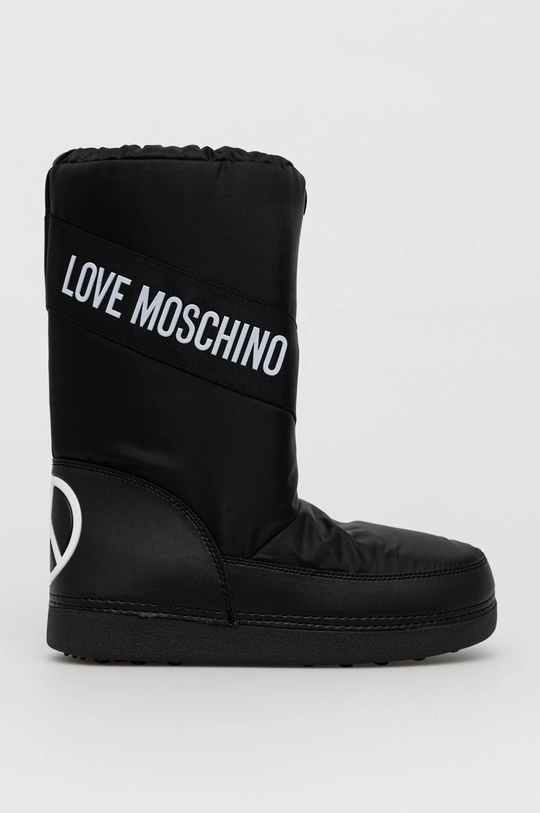 чорний Зимові чоботи Love Moschino Жіночий