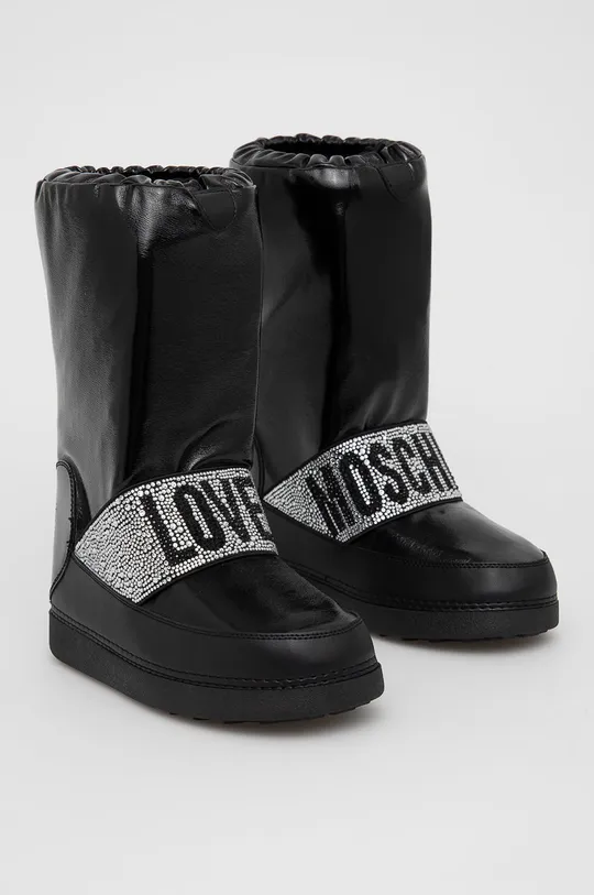 Зимові чоботи Love Moschino чорний