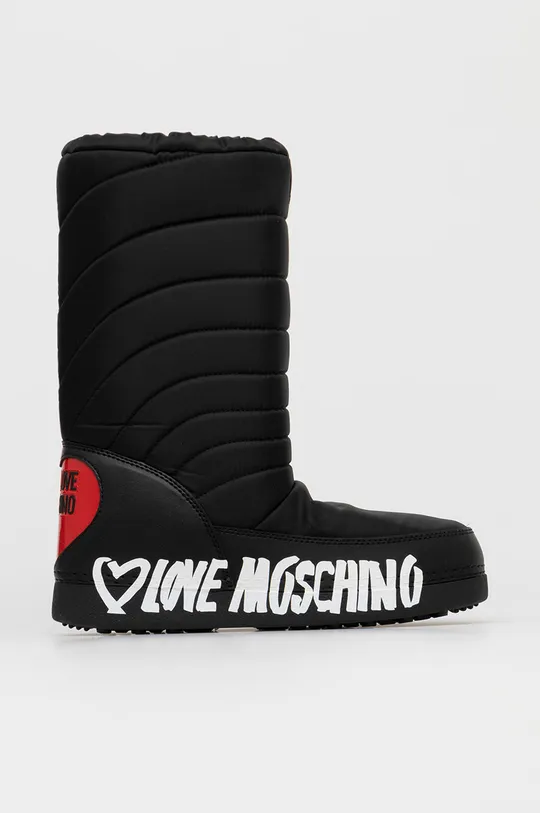 чорний Зимові чоботи Love Moschino Жіночий