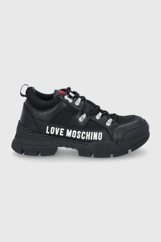 fekete Love Moschino cipő Női