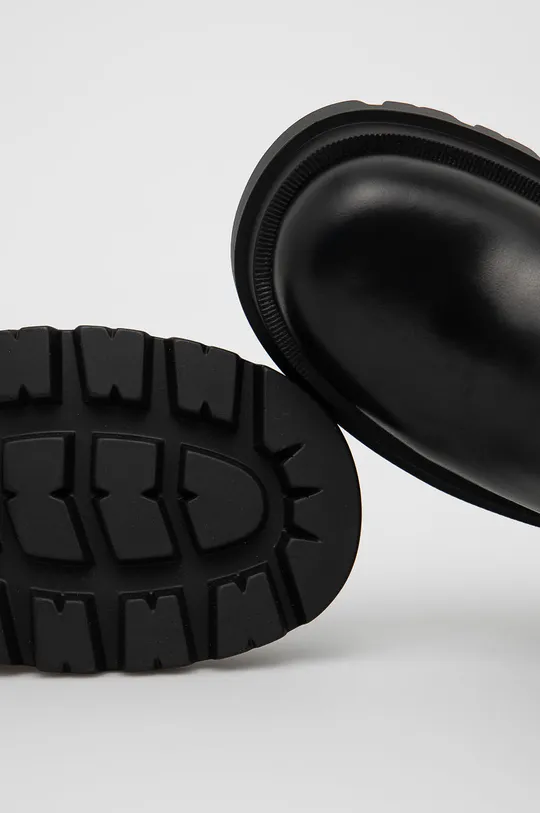 чорний Шкіряні черевики Twinset