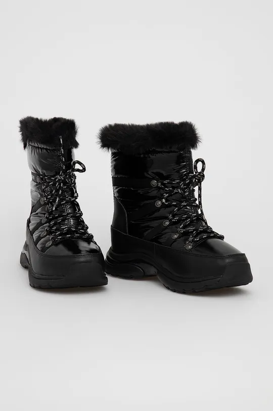 Μπότες χιονιού Calvin Klein μαύρο