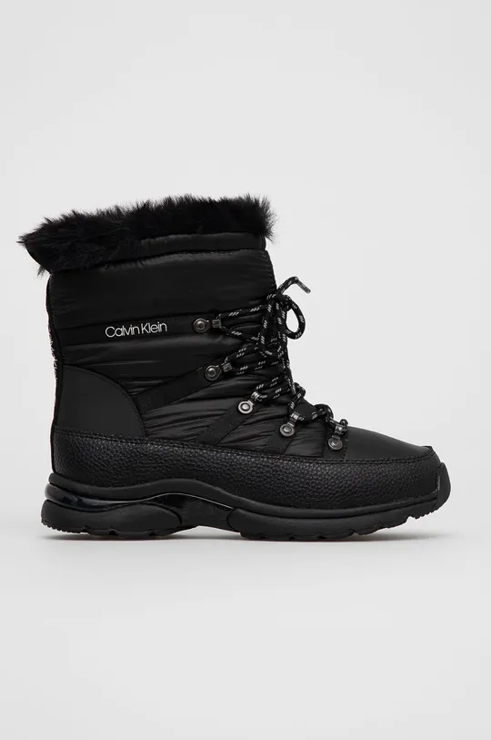 чорний Зимові чоботи Calvin Klein Жіночий