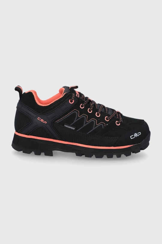 czarny CMP buty MOON LOW WMN TREKKING SHOE WP Damski