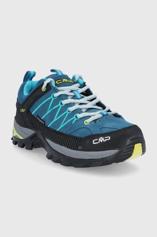 Topánky CMP RIGEL LOW WMN TREKKING SHOES WP modrá