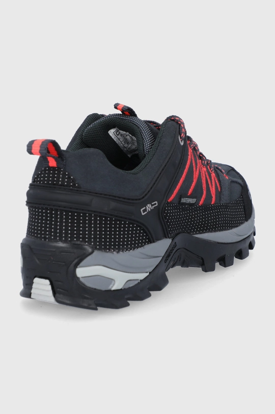 CMP buty RIGEL LOW WMN TREKKING SHOES WP  Cholewka: Materiał tekstylny, Skóra zamszowa Wnętrze: Materiał tekstylny Podeszwa: Materiał syntetyczny