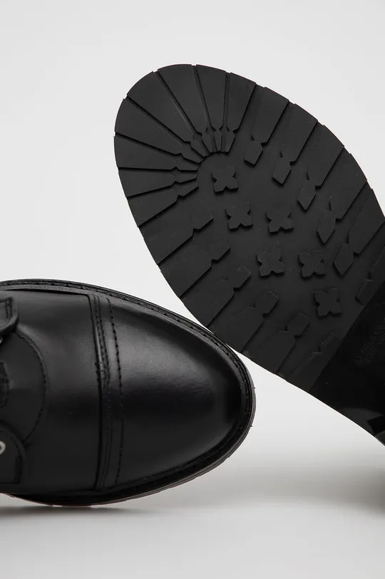 чорний Шкіряні черевики AllSaints Ariel