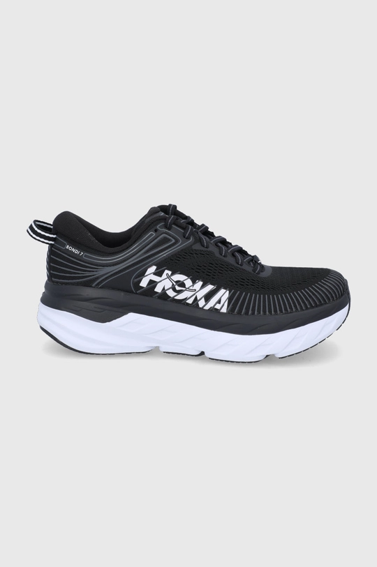 чёрный Ботинки Hoka Bondi 7 Женский