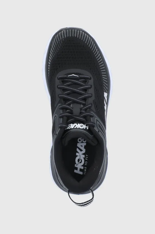 black Hoka One One running shoes BONDI 7