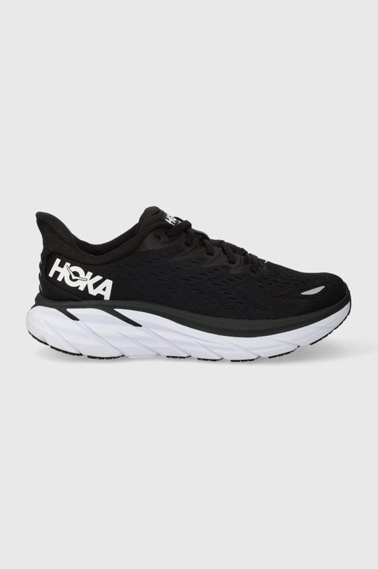 black Hoka One One training shoes CLIFTON 8 Women’s