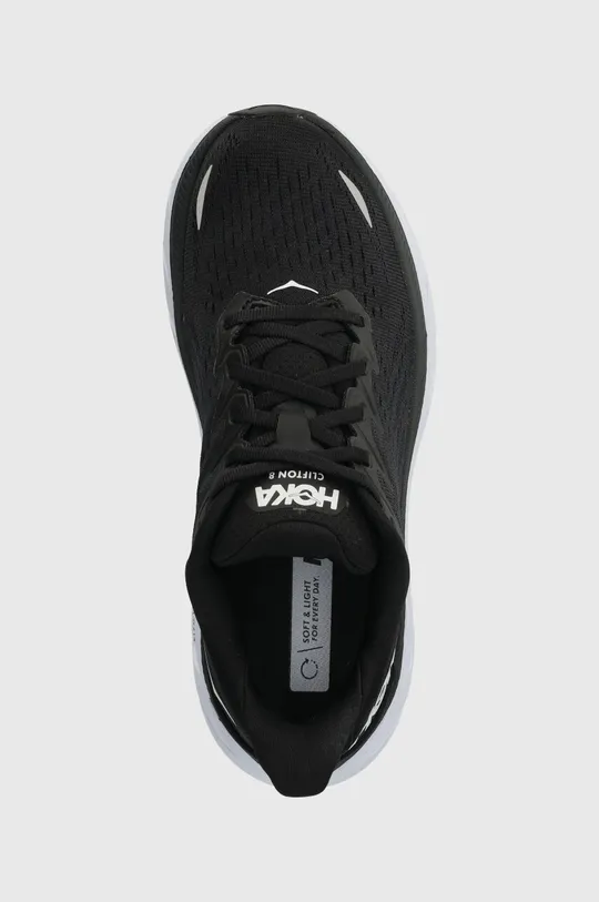 black Hoka One One training shoes CLIFTON 8
