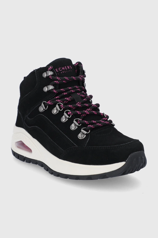 Skechers Buty zamszowe czarny