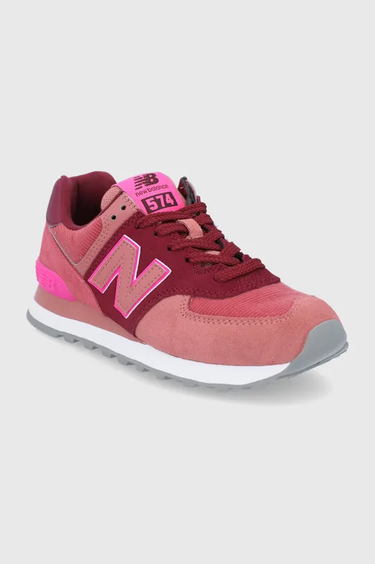 Παπούτσια New Balance WL574WH2 ροζ