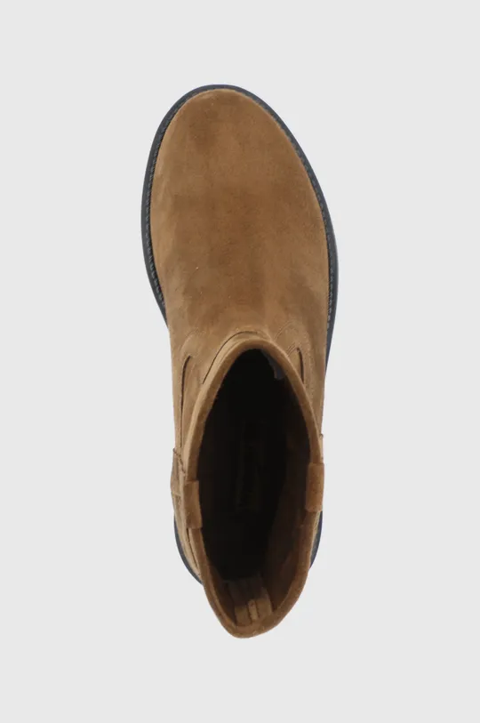 hnedá Semišové topánky Wrangler