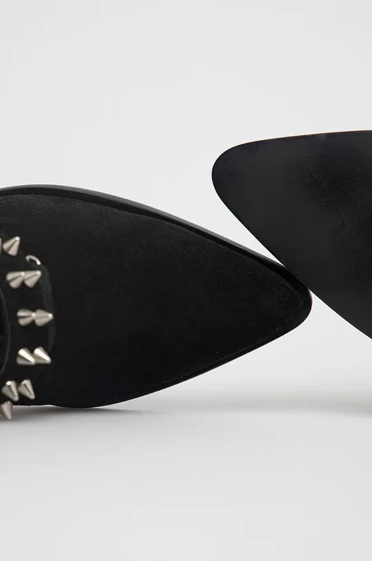 чёрный Замшевые ботинки Pinko Canapi