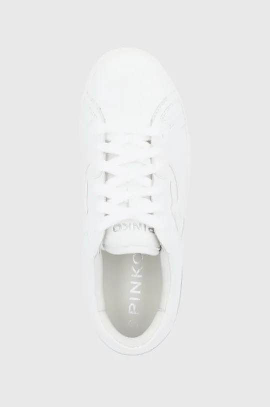 білий Шкіряні черевики Pinko