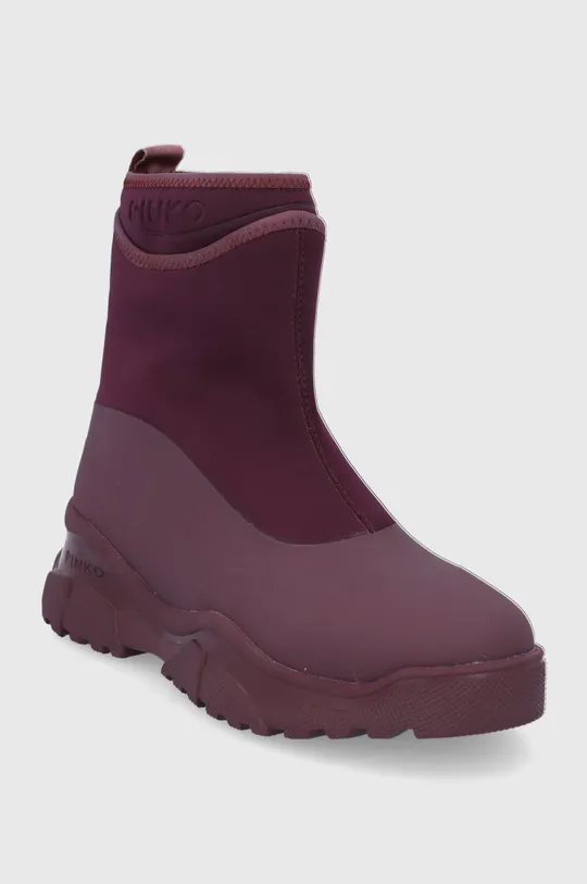 Členkové topánky Pinko fialová