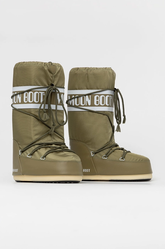 Moon Boot cizme de iarnă Nylon verde