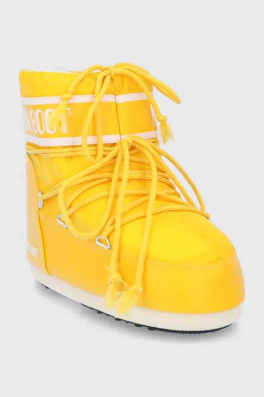 Moon Boot stivali da neve giallo