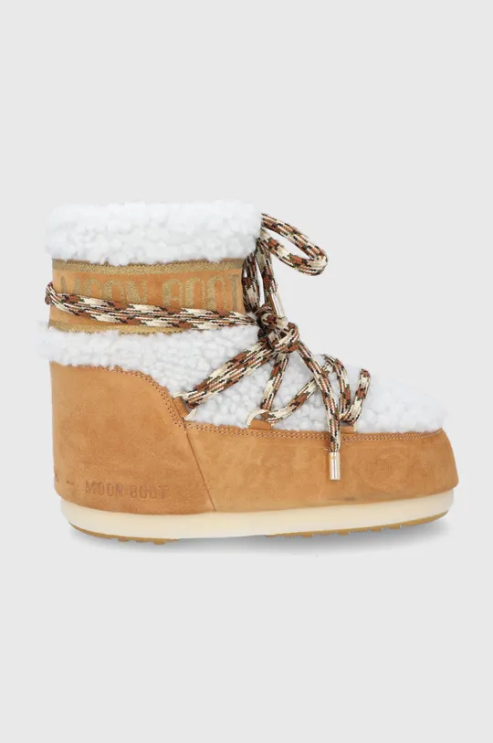 maro Moon Boot cizme de zăpadă din piele întoarsă De femei