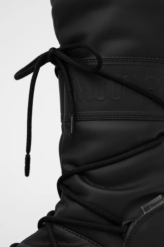 black Moon Boot snow boots Rubber