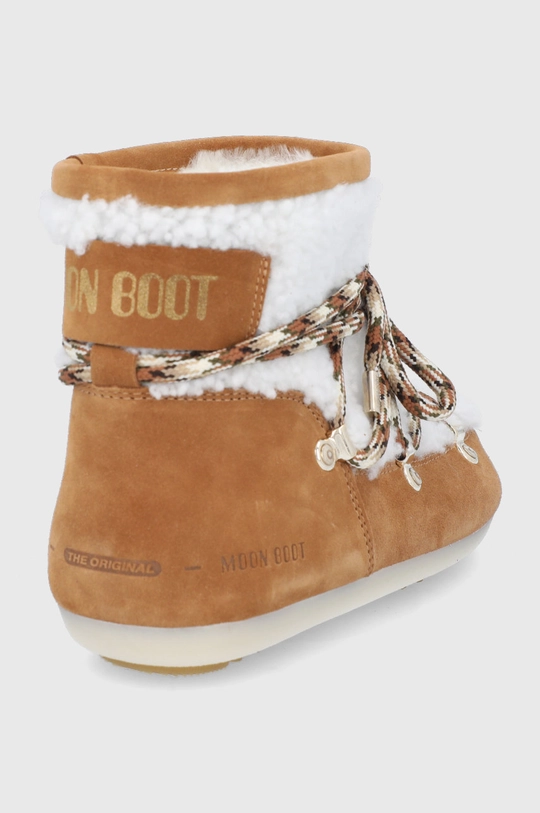 Moon Boot hócipő Side Low Shearling  Szár: bőr, gyapjú Belseje: szintetikus anyag, textil Talp: szintetikus anyag