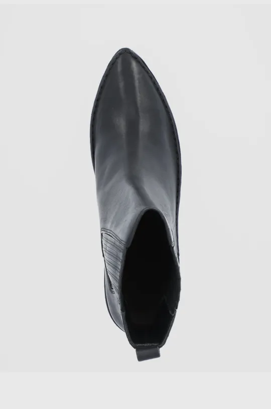 μαύρο Δερμάτινες καουμπόικες μπότες Tory Burch