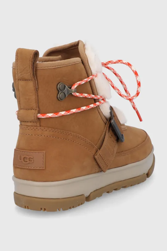 UGG suede snow boots  Uppers: Wool, Suede Inside: Wool Outsole: Synthetic material
