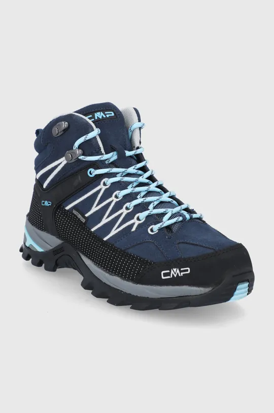 Замшеві кросівки CMP Rigel темно-синій