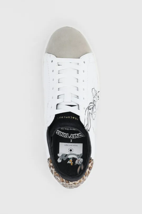 белый Кожаные ботинки MOA Concept