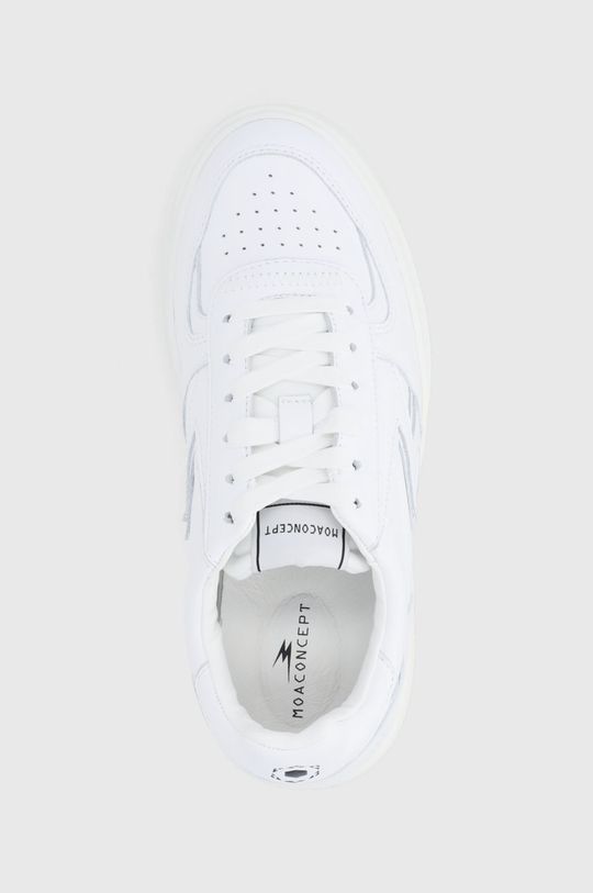 bílá Kožené boty MOA Concept