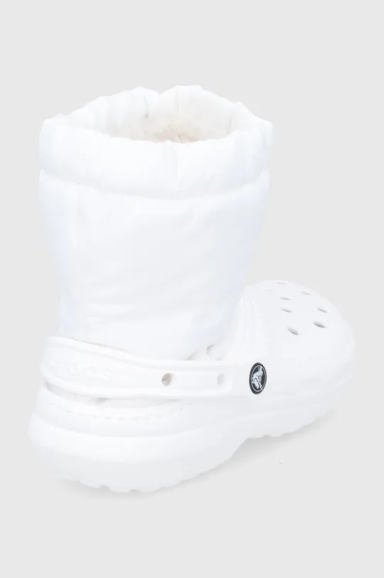 Crocs śniegowce Classic Lined Neo Puff Boot  Cholewka: Materiał syntetyczny, Materiał tekstylny Wnętrze: Materiał tekstylny Podeszwa: Materiał syntetyczny
