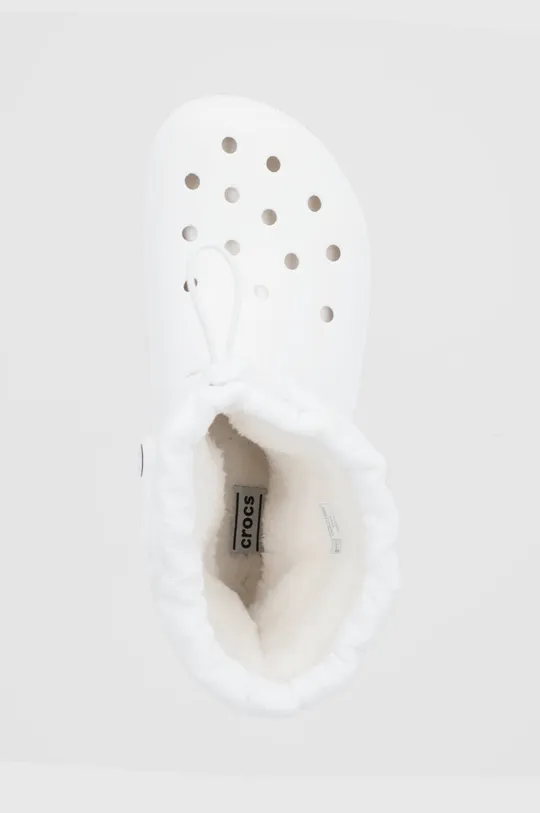 белый Зимние сапоги Crocs Classic Lined Neo Puff Boot