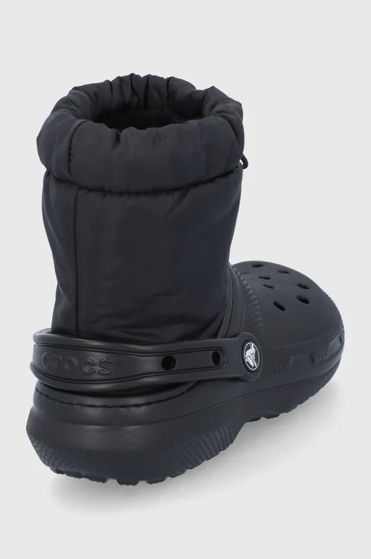 Crocs Śniegowce Classic Lined Neo Puff Boot  Cholewka: Materiał syntetyczny, Materiał tekstylny Wnętrze: Materiał tekstylny Podeszwa: Materiał syntetyczny