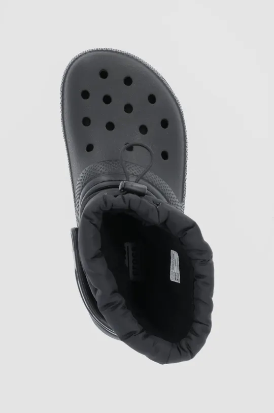 чёрный Зимние сапоги Crocs Classic Lined Neo Puff Boot