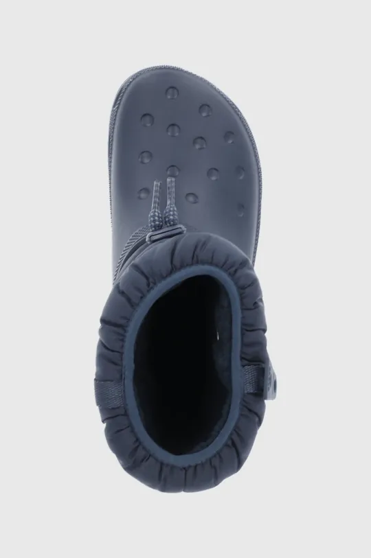 sötétkék Crocs hócipő Classic Neo Puff Luxe Boot