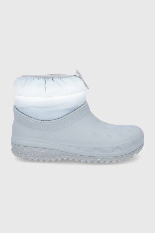 gray Crocs snow boots Women’s