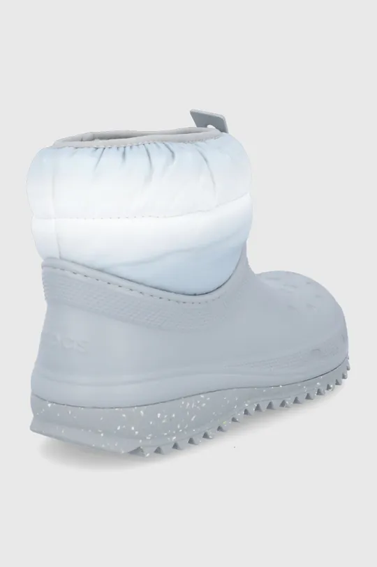 Crocs snow boots  Uppers: Synthetic material, Textile material Inside: Textile material Outsole: Synthetic material