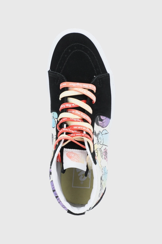 multicolor Vans Trampki