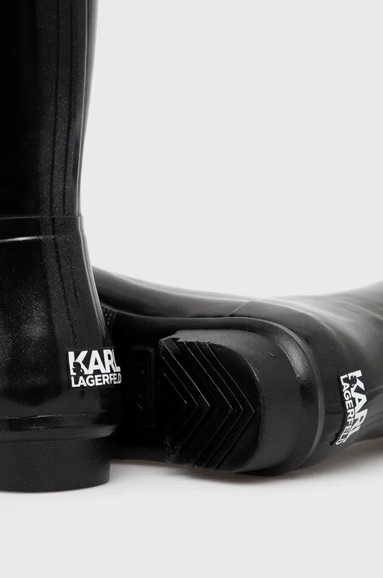 Gumene čizme Karl Lagerfeld  Vanjski dio: Sintetički materijal Unutrašnji dio: Tekstilni materijal Potplata: Sintetički materijal