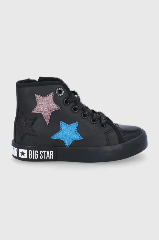 μαύρο Παιδικά πάνινα παπούτσια Big Star Για κορίτσια