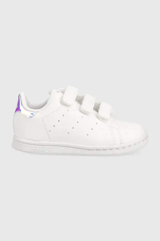 bela adidas Originals otroški čevlji Stan Smith CF I Dekliški