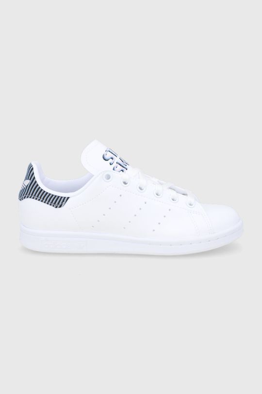 bílá Dětské boty adidas Originals STAN SMITH J GZ9900 Dívčí