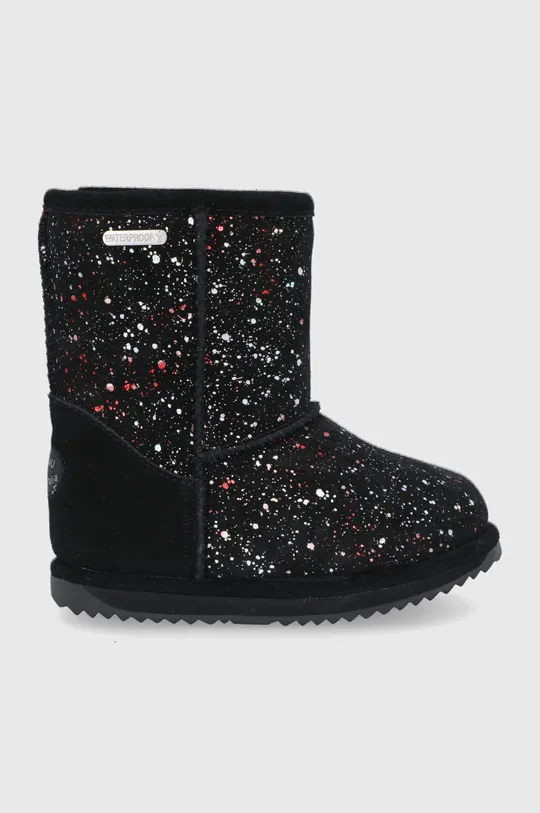 crna Dječje cipele za snijeg od brušene kože Emu Australia Galaxy Brumby Za djevojčice