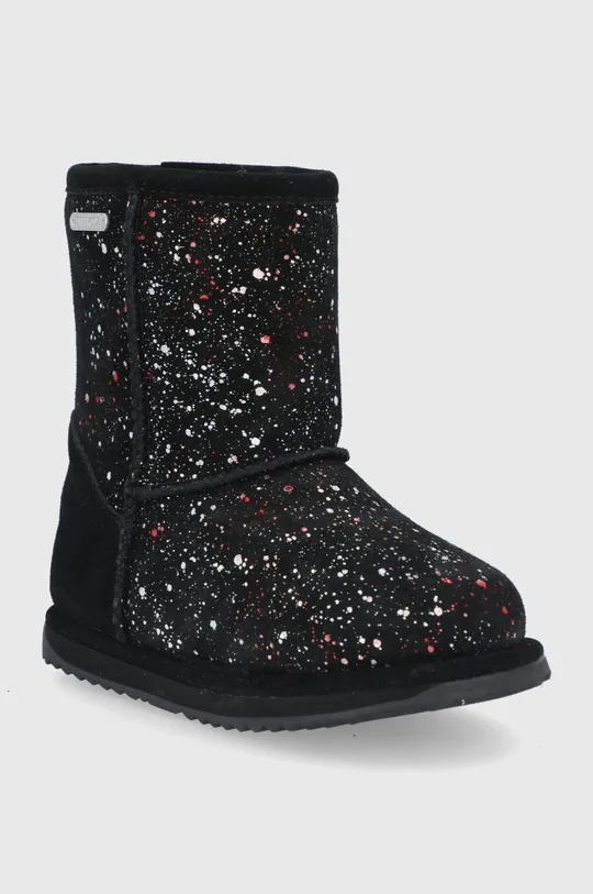 Dječje cipele za snijeg od brušene kože Emu Australia Galaxy Brumby crna