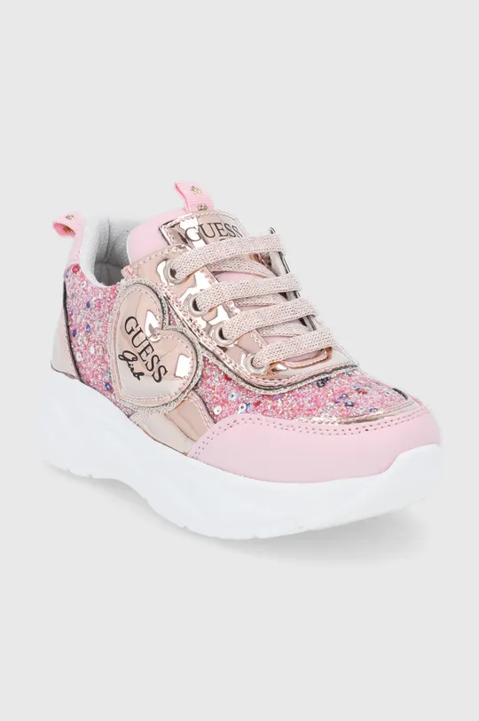 Παιδικά παπούτσια Guess ροζ
