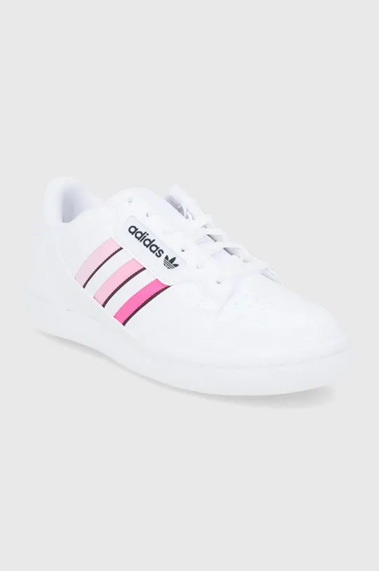 Παιδικά παπούτσια adidas Originals CONTINENTAL 80 λευκό