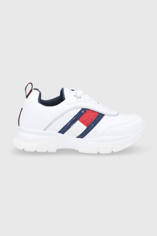 biały Tommy Hilfiger Buty dziecięce Dziewczęcy