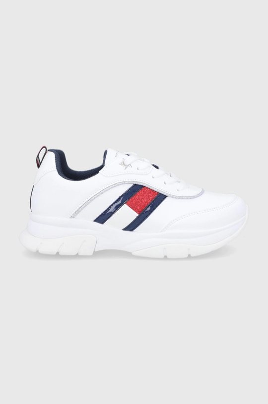 biały Tommy Hilfiger Buty dziecięce Dziewczęcy